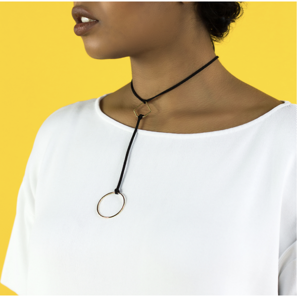 CHOKER | gold plated silver